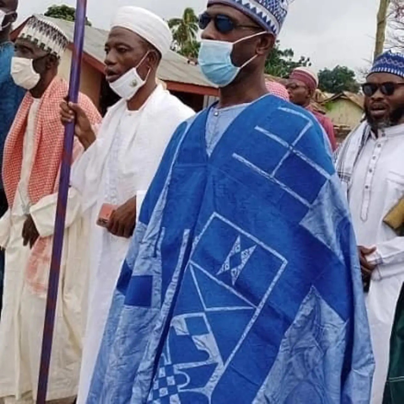 Chief Abubakar Tangauh & Chief Imam Masud Mohammed.